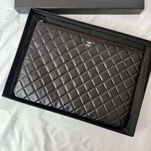 Chanel Leather Pouch/ Clutch